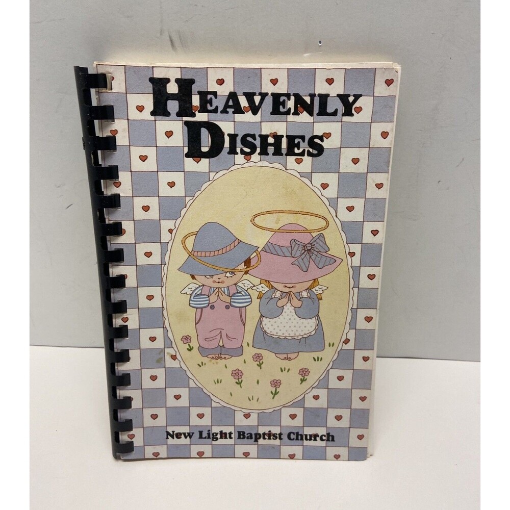 Heavenly Dishes New Light Baptist Church Canton Ga Cookbook Spiral Edition